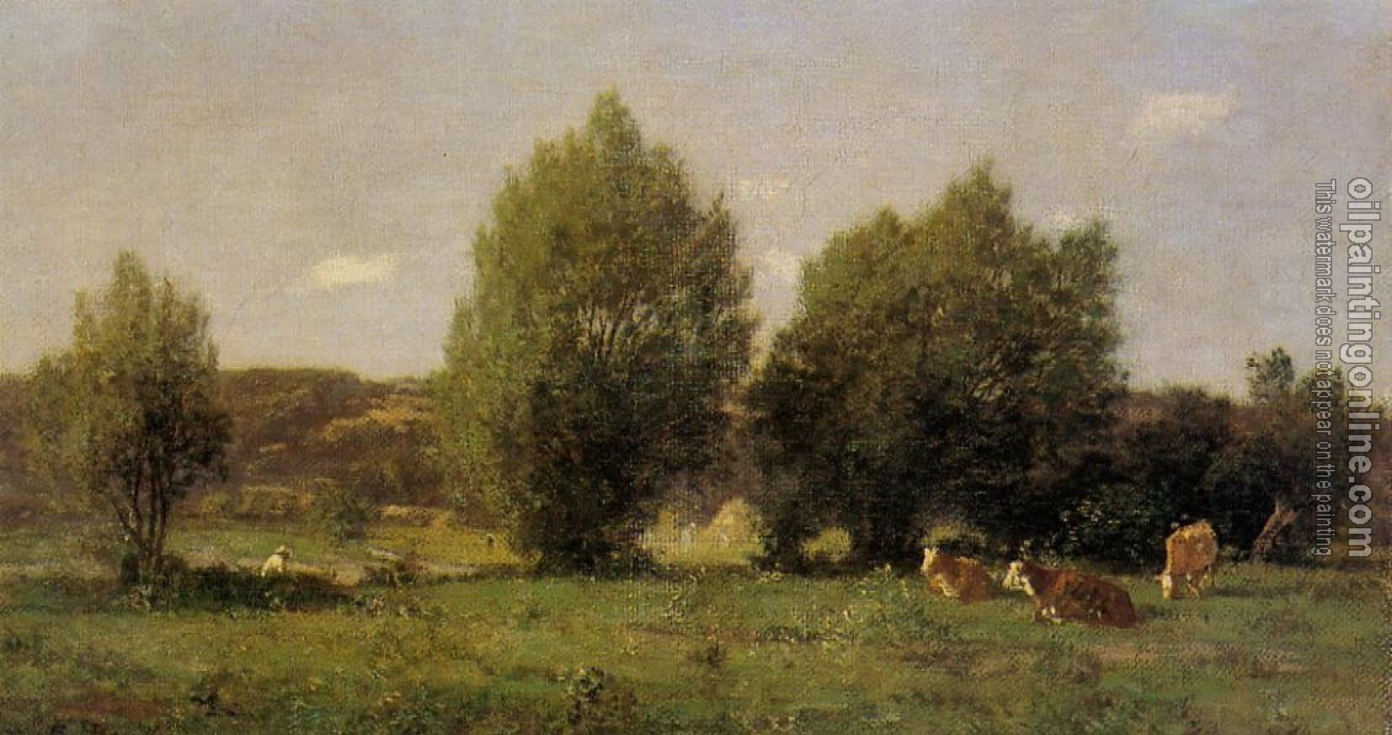 Boudin, Eugene - Landscape near Honfleur